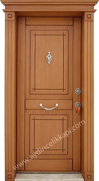 Çelik kapı 22, Tik kaplamalı çelik kapı