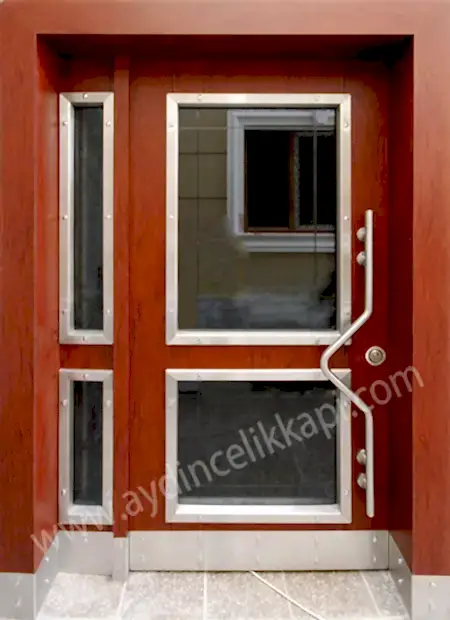 Çif açılır çelik kapı